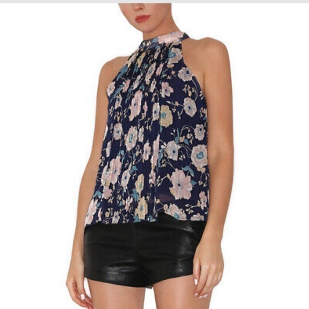 Foxiedox Brylee Halter Blouse, New with Tags